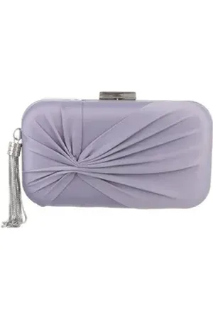 Ital-Design Schultertasche Kleine, Damentasche clutch schultertasche in Grau grau