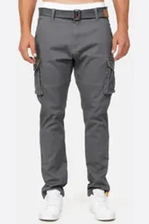 INDICODE Cargohose Mathen blau S