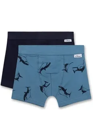 QS by s.Oliver Boxer (Set, 2-St., 2er-Pack) blau 92