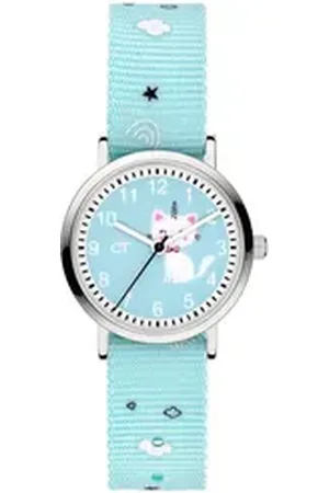 Cool Time Kids Quarzuhr Nylon blau