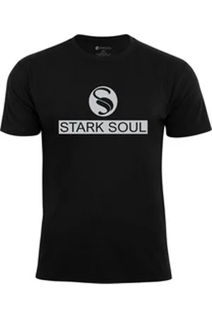 STARK SOUL ® T-Shirt T-Shirt mit "" Logo schwarz M