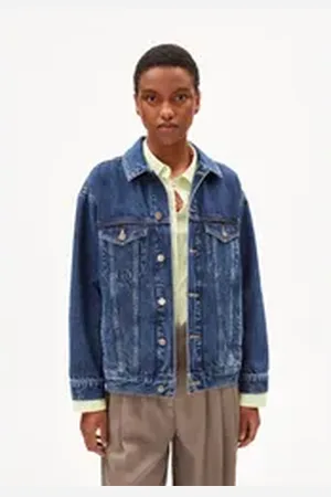 Armedangels Blouson VELITAA OVERSIZED Damen (1-St) Oversized Fit blau XS/34