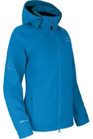 Bergson Regenjacke VALDIVIA Damen Rad-Regenjacke, Netzfutter, 12000 mm Wassersäule, Kurzgrößen, b blau kurz | 19