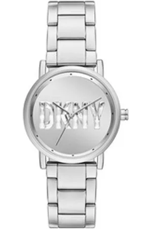 DKNY Quarzuhr Metall silberfarben