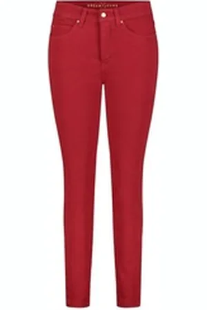 Mac Stretch-Jeans DREAM SKINNY cherry PPT 5402-00-0355L 450R rot W00 / L28