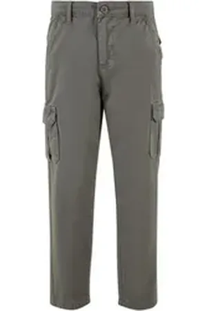 Urban classics Jerseyhose Boys Straight Leg Cargo Pants grau 134/140