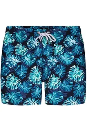 BONDI Badeshorts Premium Badehose Grove ohne Netz Boardshorts schnelltrocknend blau L