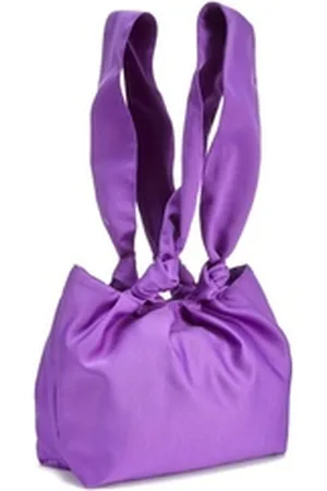 Lascana Umhängetasche, aus Satin in modischen Knallfarben, Handtasche, Abendtasche, Party lila