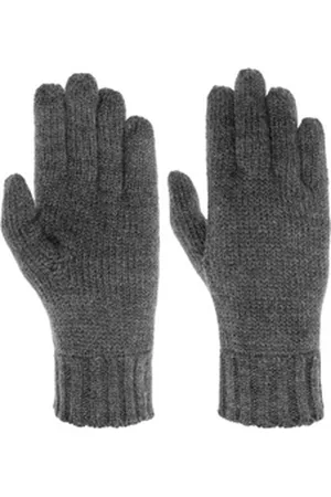 Seeberger Strickhandschuhe (1-St) Strickhandschuhe schwarz