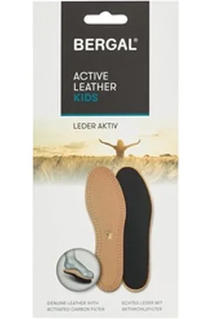 Bergal Ledersohlen Leder Aktiv Kindersohle - Ledersohle mit Aktivkohle 33