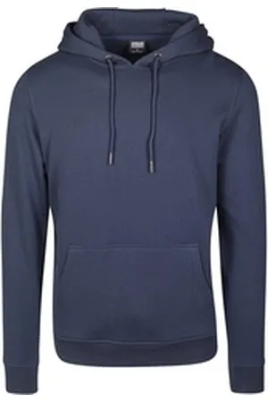Urban classics Sweatshirt Herren Basic Sweat Hoody (1-tlg) blau S