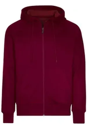 Trigema Sweatjacke Sweatjacke mit Kapuze (1-tlg) lila XL