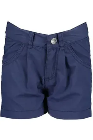 Blue Seven Chinoshorts Mädchen Stoffhose aus reiner Baumwolle blau 122