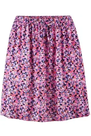 hessnatur Midirock Relaxed aus LENZINGTM ECOVEROTM Viskose (1-tlg) lila 48