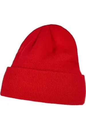 Build Your Brand Bommelmütze Heavy Knit Beanie Wintermütze