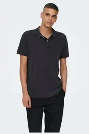 Only & Sons Poloshirt Poloshirt aus Baumwolle Kurzarm Slim Fit ONSTRAVIS SLIM WASHED SS POLO NOOS blau|grün S