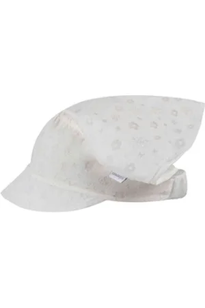 Maja F.P.H. Schirmmütze Kopftuch Sommermütze Babymütze Mädchenmütze beige 50-52