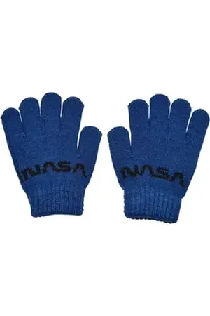 Mister Tee MisterTee Baumwollhandschuhe MisterTee Unisex NASA Knit Glove Kids blau L/XL