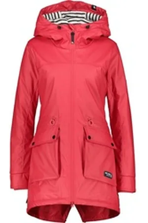 alife kickin Regenjacke Audreyak Raincoat rosa XS