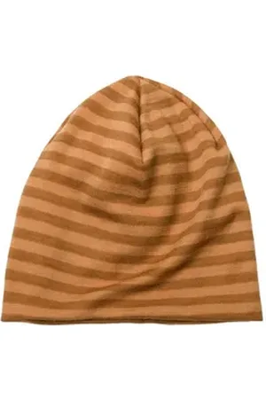 Joha Beanie Mütze Merinowolle orange 45