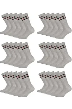 Fila Tennissocken Vintage Sportsocken (15-Paar) mit weichen Bündchen grau 35-38