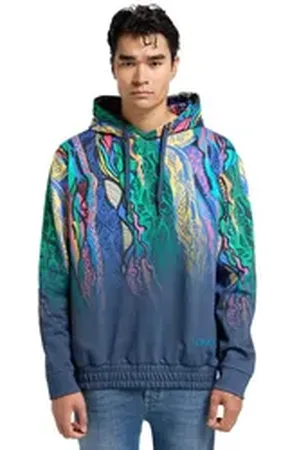 Carlo Colucci Hoodie Di Tomasso blau L