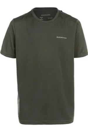 Endurance Funktionsshirt Vernon Jr. mit reflektierendem Logo grün 140