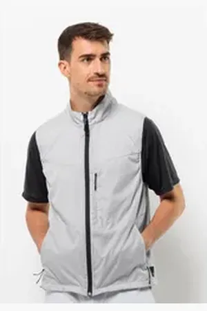 Jack Wolfskin Funktionsweste WANDERJAHR VEST M grau L (52)