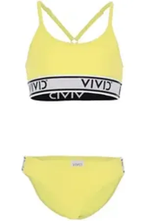 VIVID Triangel-Bikini Mädchen-Bikini (1-St) gelb 164