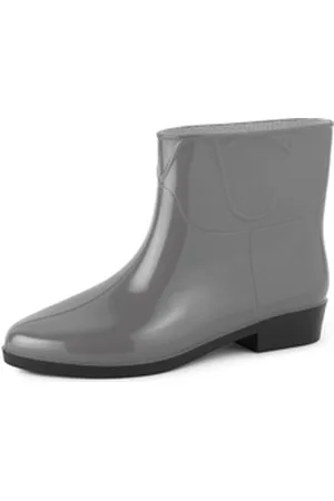 Ladeheid Damen Kurze Gummistiefel LAZT201801 Gummistiefel grau 40 EU