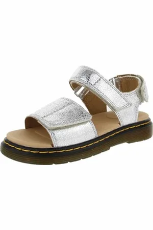 Dr. Martens Dr Martens Mädchen Sandale Sandalette silberfarben 34