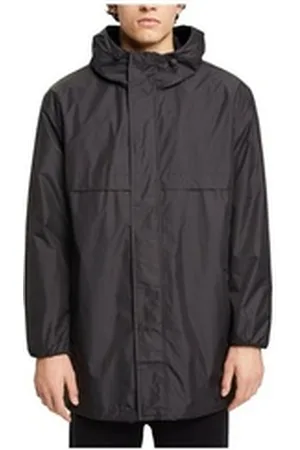 ESPRIT Wollmantel schwarz passform textil (1-tlg) schwarz L
