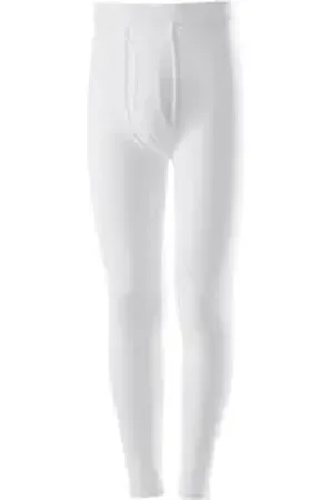 Adamo Lange Unterhose Lange Unterhose Feinripp weiß Übergröße weiß 8