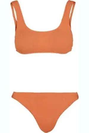 Urban classics Bügel-Tankini Damen Ladies Tanktop Crinkle Bikini orange L