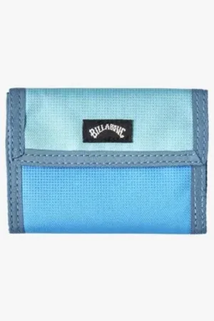 Billabong Geldbörse Tribong Lite - Dreifach faltbares Portemonnaie für Männer blau