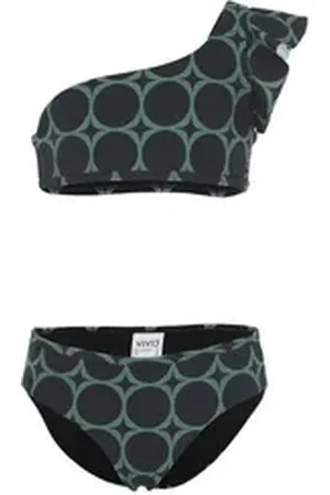 VIVID Triangel-Bikini Mädchen-Bikini (1-St) blau|grün 164