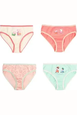 UNITED LABELS ® Panty Peppa Wutz - Bunt (4er Pack) bunt 110-116