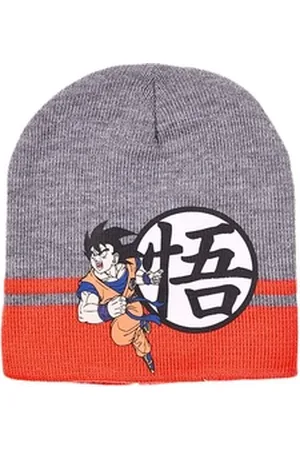 Dragon Ball Strickmütze Goku Jungen Strickmütze Gr. 52 & 54 cm bunt|grau 54 cm