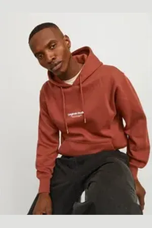 JACK & JONES Kapuzensweatshirt JORVESTERBRO SWEAT HOOD NOOS braun S