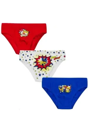 Paw Patrol Slip Super Pups Kinder Unterwäsche 3er pack (3-St) Gr. 92 bis 128, baumwolle bunt 116/128