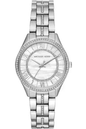 Michael Kors Quarzuhr LAURYN MK3900, Armbanduhr, Damenuhr, analog, Edelstahlarmband silberfarben