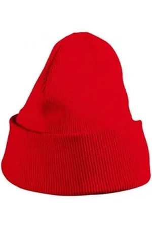 Myrtle Beach Bommelmütze Knitted Cap / Doppelt gestrickt