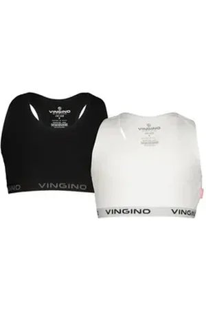 Vingino Bustier (2-tlg) Plain/ohne Details schwarz XXS