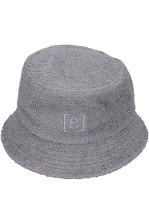 Espadrij l´originale Espadrij l ́originale Fischerhut BUCKET HAT FROTTÉE 90 Asphalt grau L/XL