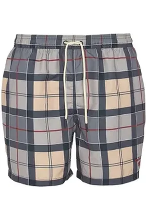 Barbour Badeshorts Herren Badeshorts STAPLE TARTAN SWIM SHORT (1-St) bunt S