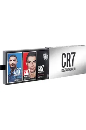 CR7 - Cristiano Ronaldo Duft-Set CR7 Trio Set 3 x 30 ml, 3-tlg., mit erfrischender Kopfnote schwarz