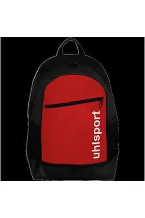 Uhlsport Sporttasche ESSENTIAL BACKPACK W. BOTT. COMPART rot|schwarz