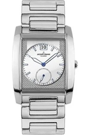 Jacques Lemans Quarzuhr Quarz mit Großdatum silberfarben