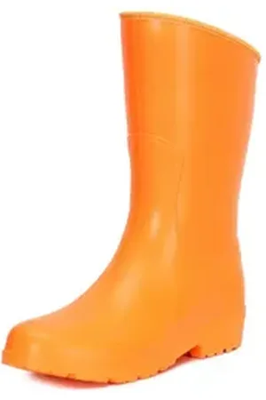 Ladeheid Damen leichte EVA Gummistiefel Regenstiefel LADW004 Gummistiefel orange 36 EU