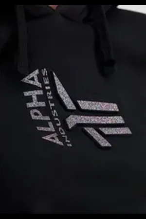 Alpha Industries Hoodie Women - Hoodies 3D Logo Hoodie Women schwarz XS